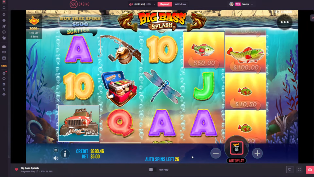 Características do caça-níqueis Great Game: