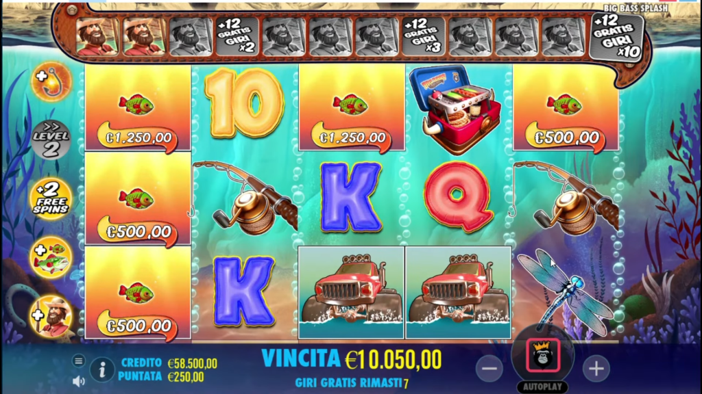 As peculiaridades do Big Bass Splash Versão de demonstração