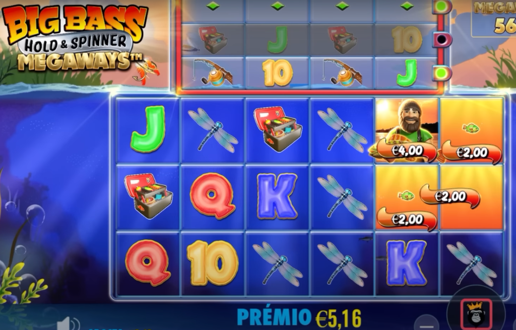Como ganhar em Big Bass Hold e Spinner Megaways